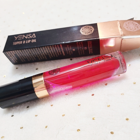 Yensa* Super 8 Lip Oil *NEW* Pink Shine* - Picture 5 of 8